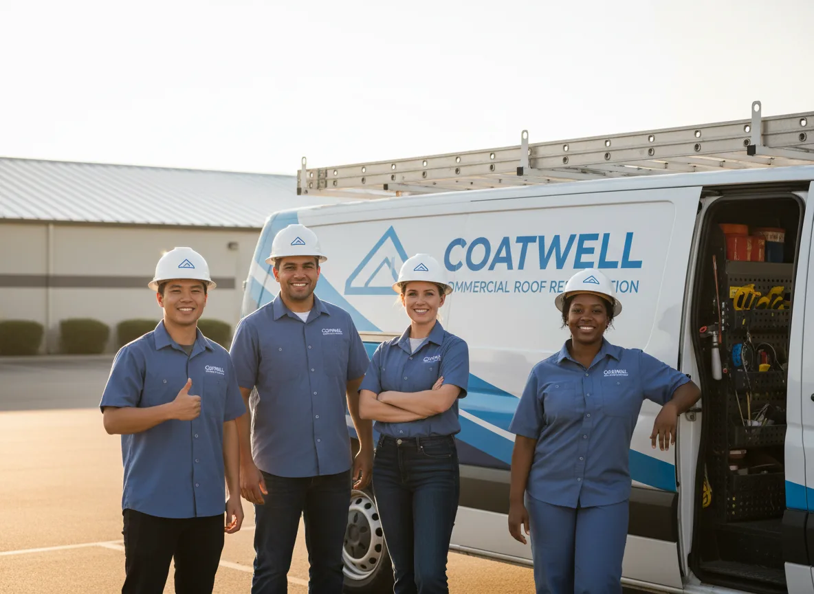 Commercial roof coating company in Newport, OH